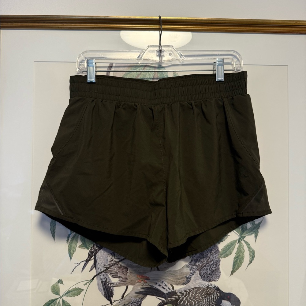 All in Motion Olive Green Athletic Shorts
